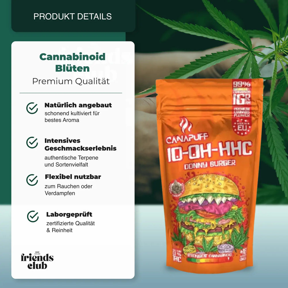 10-OH Flowers Donny Burger 99% - hhcfriends