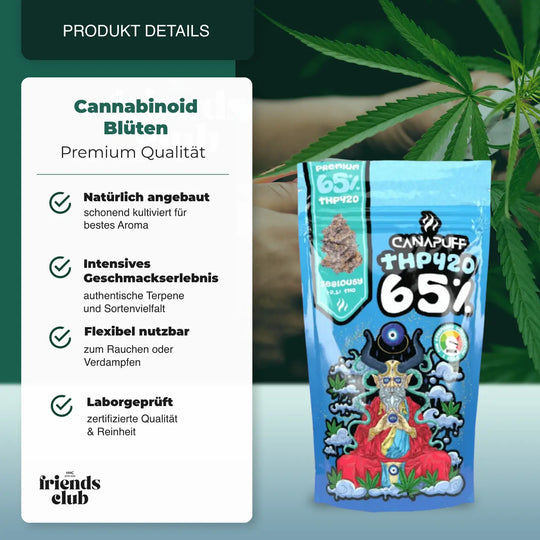 THP420 Flori Jealousy 65% Canapuff - hhcfriends