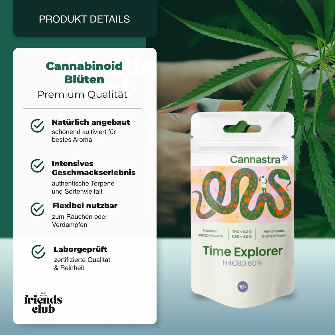 Flori H4CBD Time Explorer 60% - hhcfriends