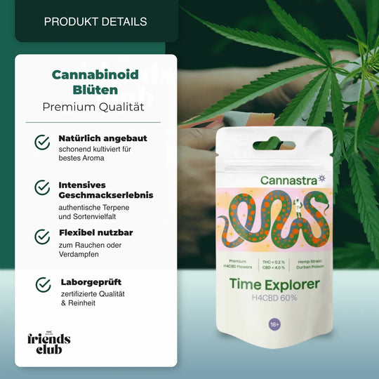Flori H4CBD Time Explorer 60% - hhcfriends