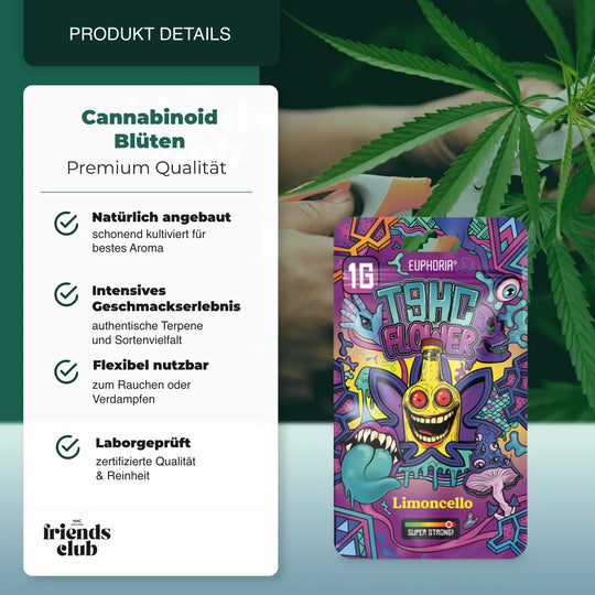 T9HC Flori Limoncello (1 g) - hhcfriends