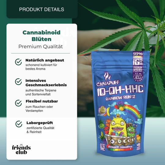 10-OH Flowers Rainbow Runtz 99% - hhcfriends