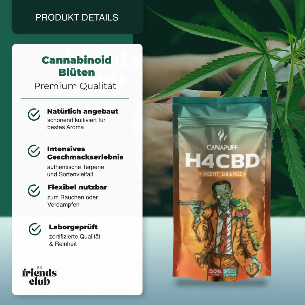 H4CBD Agent Orange 50% - hhcfriends