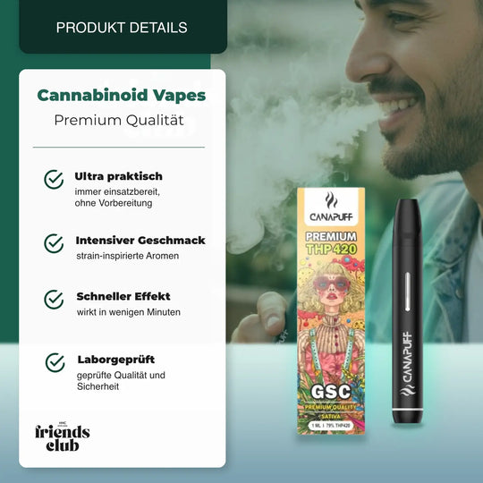 THP420 Vape - GSC 79% 1ml - hhcfriends