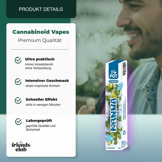 Kanna Vape ICE 1ml - I♡POT - hhcfriends