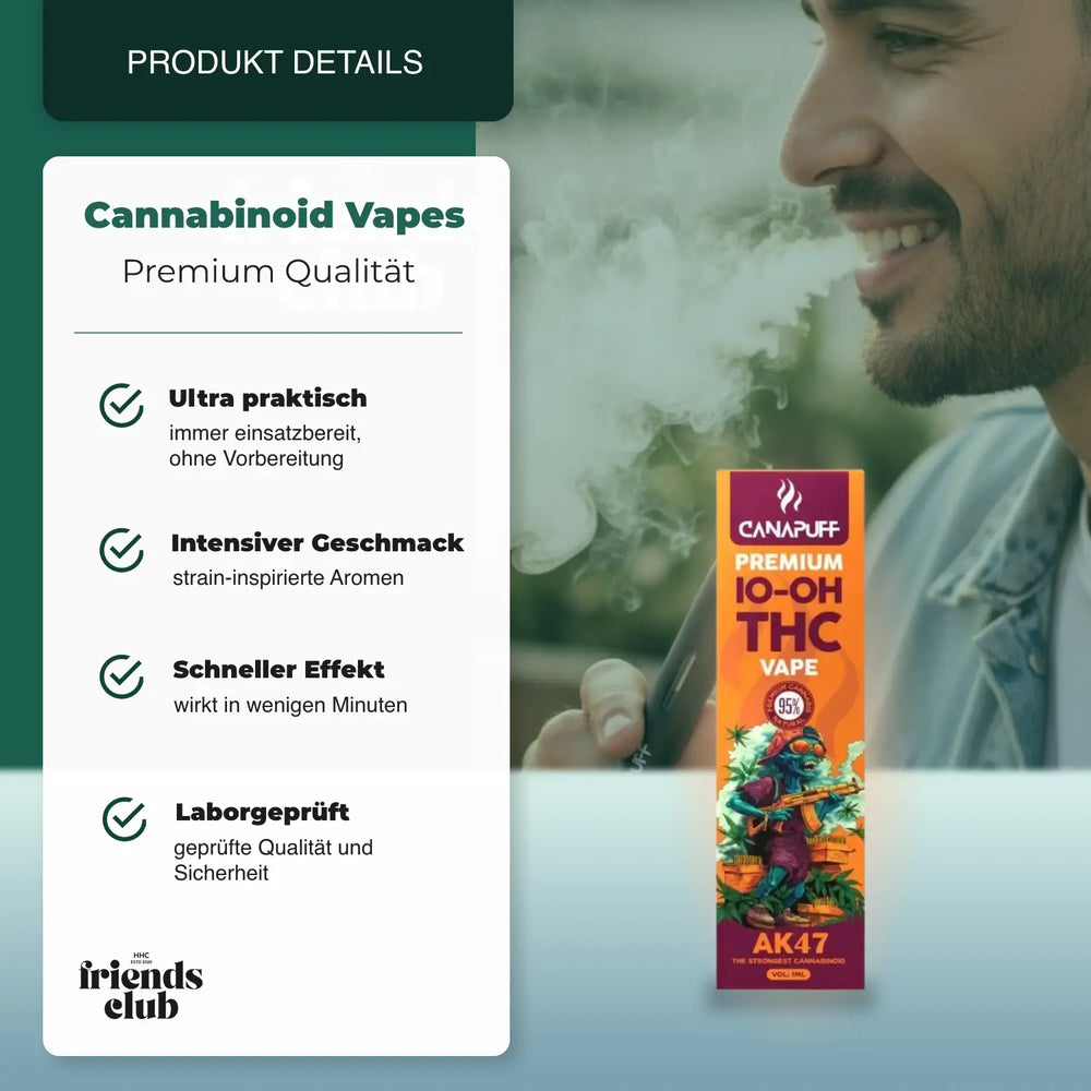 10-OH-T Vape AK47 95% 1ml - hhcfriends