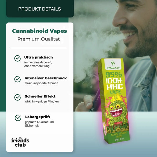 Vaper 10-OH Super Lemon Haze 95% 1ml - hhcfriends