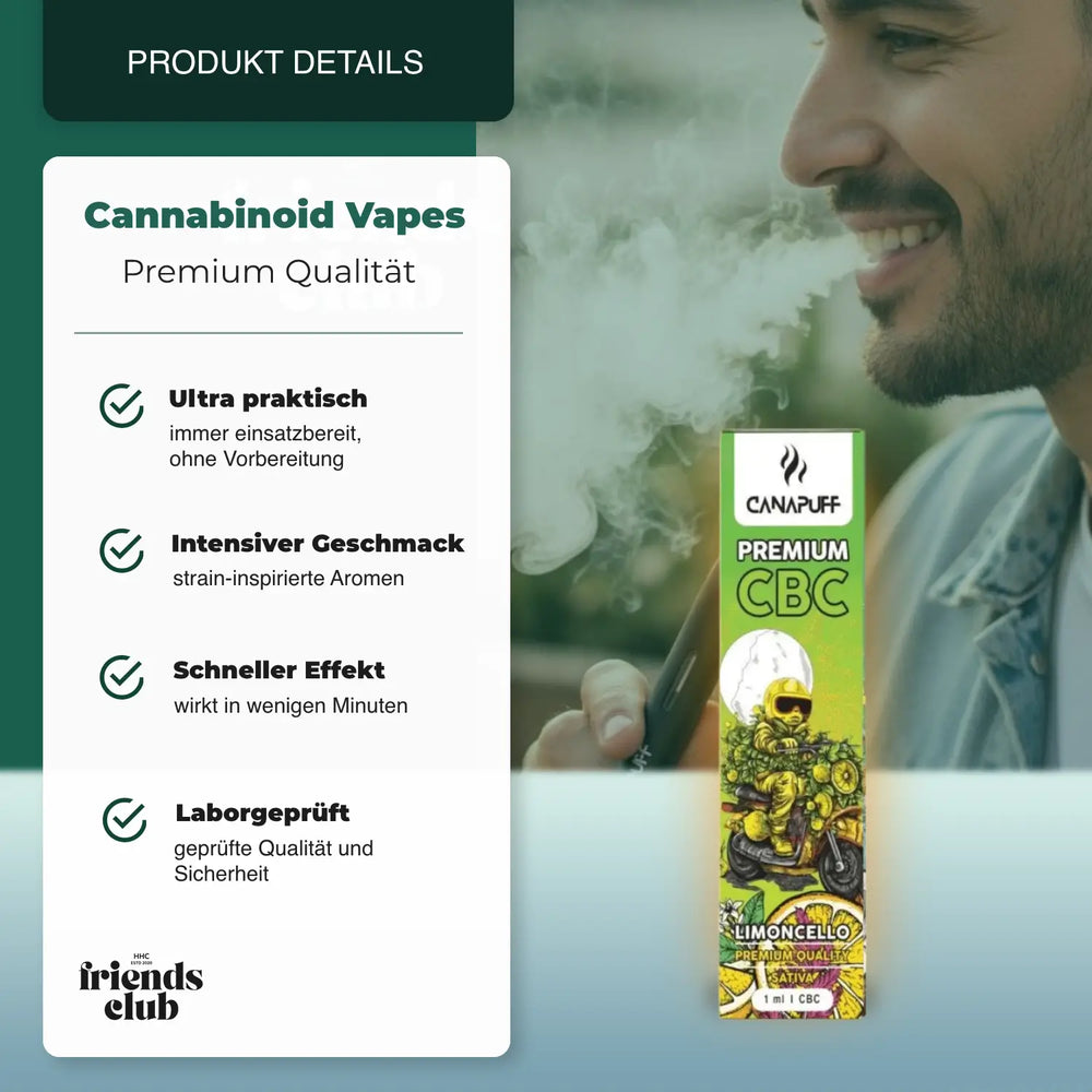 Vaper CBC LIMONCELLO 79% 79% 1ml - hhcfriends