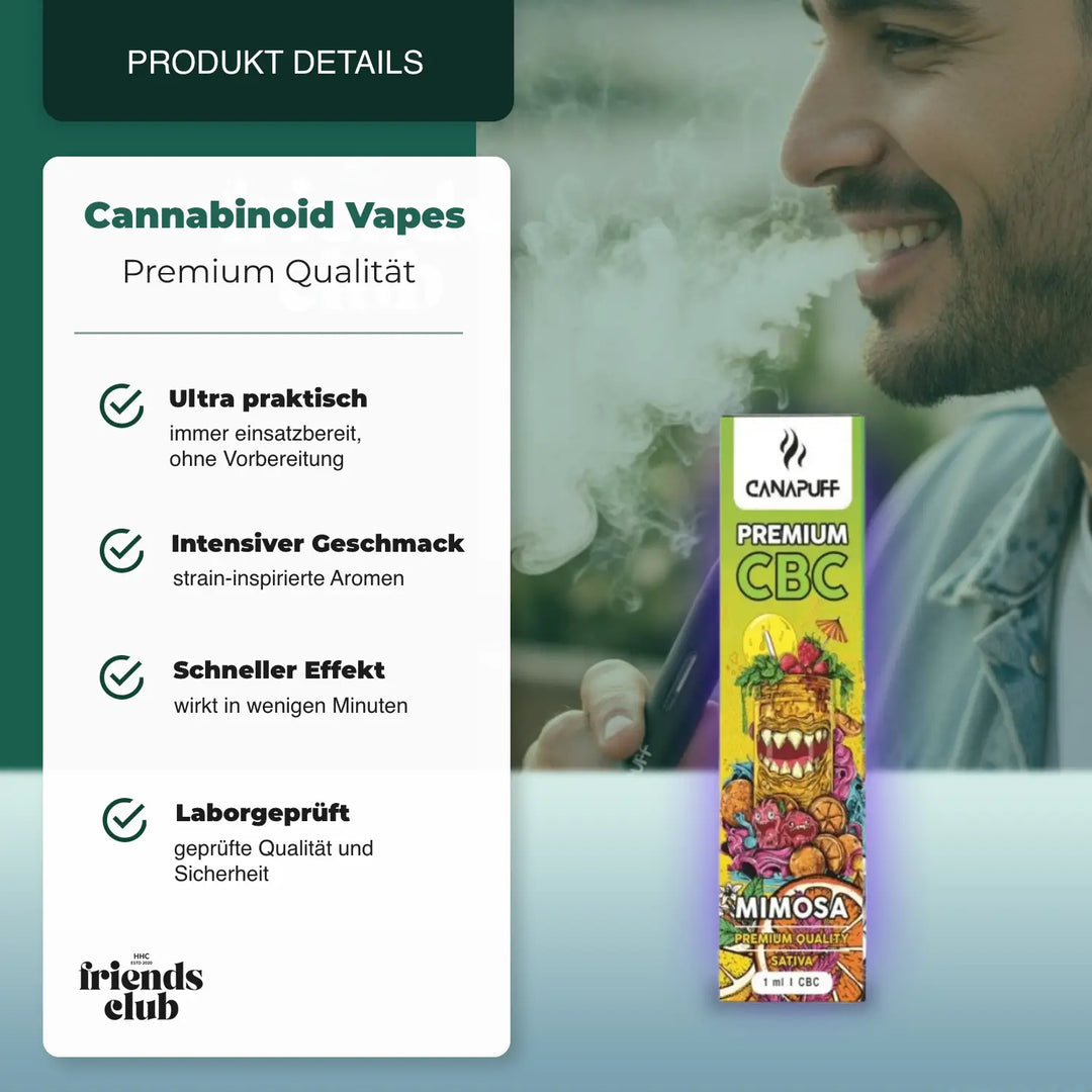 Vaper CBC MIMOSA 79% 79% 1ml - hhcfriends