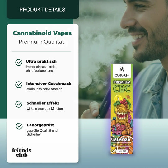 Vaper CBC MIMOSA 79% 79% 1ml - hhcfriends