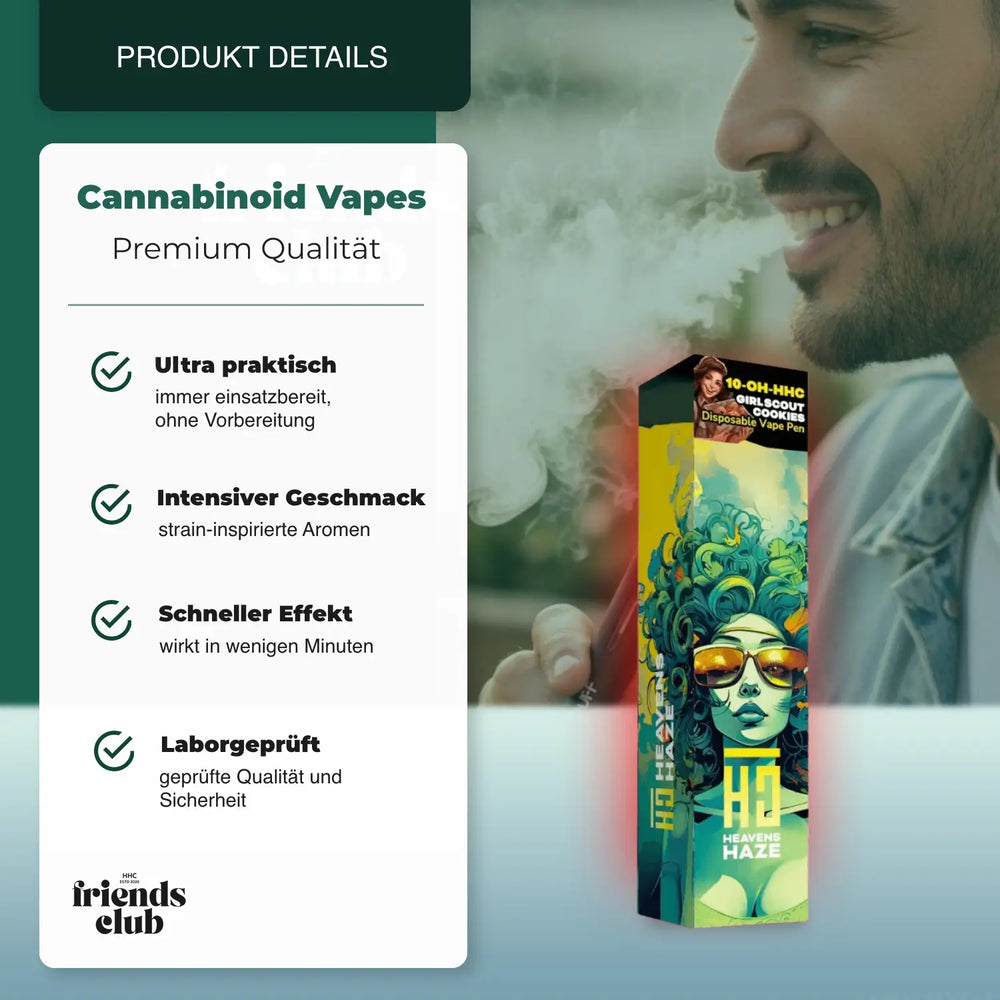 Vaper 10-OH Girl Scout Cookies 1ml - hhcfriends