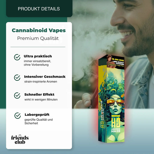 Vaper 10-OH Girl Scout Cookies 1ml - hhcfriends