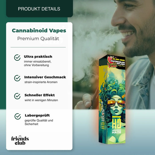 10-OH Vape Pepene Verde Splash 1ml - hhcfriends