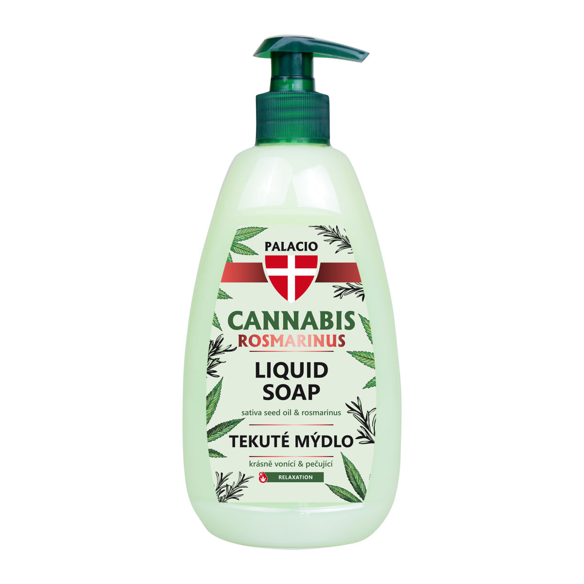 Cannabis Rosmarinus Hand Soap, 500 ml Palacio-Smagro GmbH