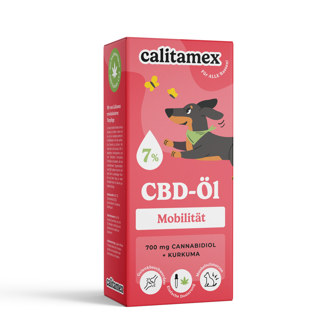 Olej CBD Mobilność dla psów 10ml