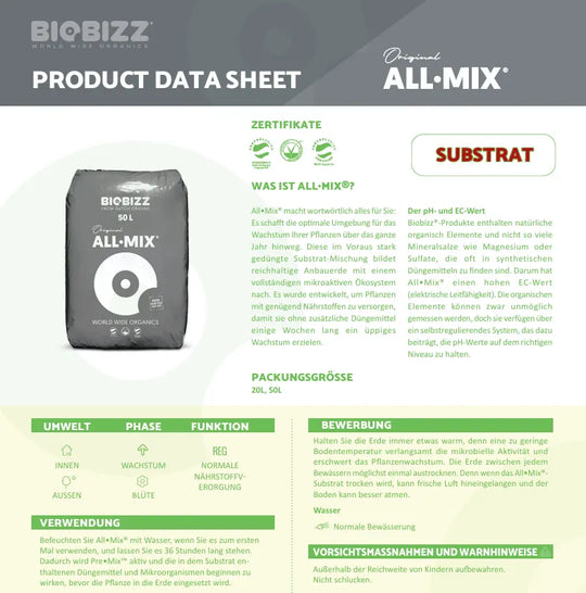 Bio Bizz All Mix-Smagro GmbH