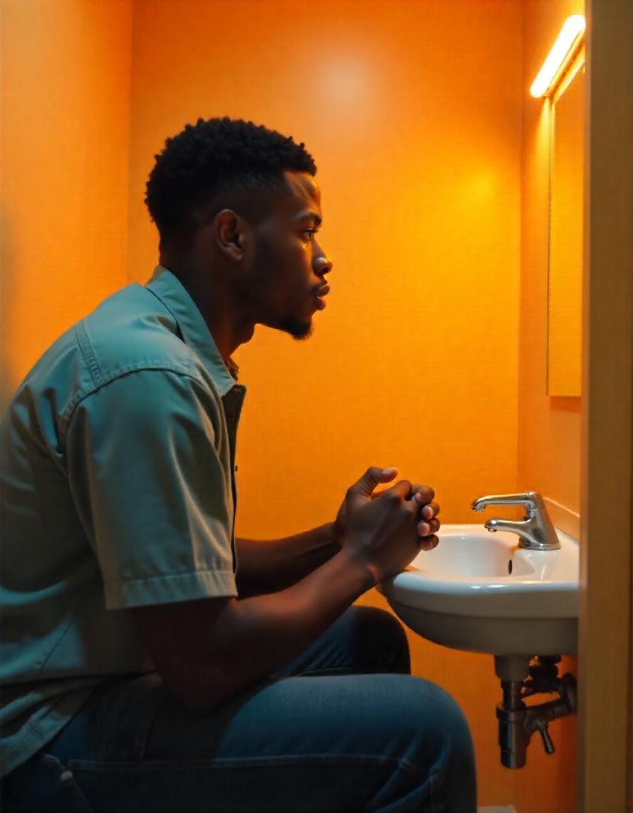 Persoana dă o probă de urină pentru testul antidrog – un pas obișnuit în procedura testului de urină