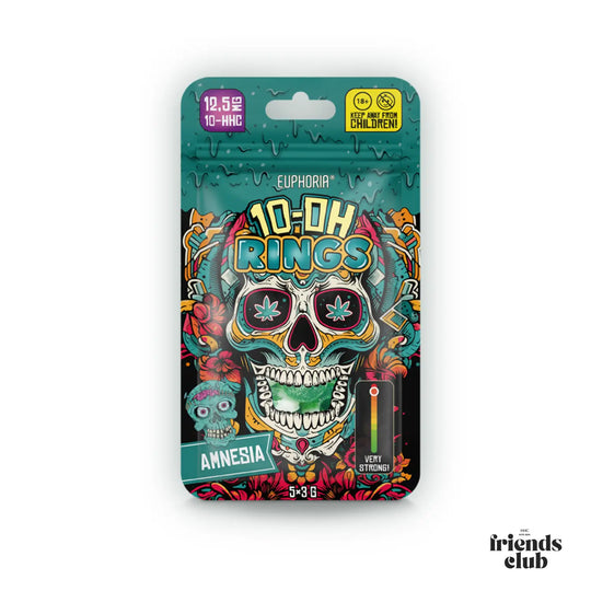 10-OH Gummies Amnesia (5 bucăți × 2,5 mg)