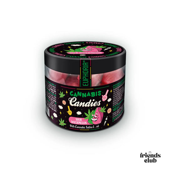 Euphoria Cannabis Gummies Sour Watermelon