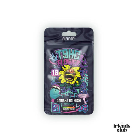 Amestec din cânepă T9HC – Damiana OG Kush (1 g)