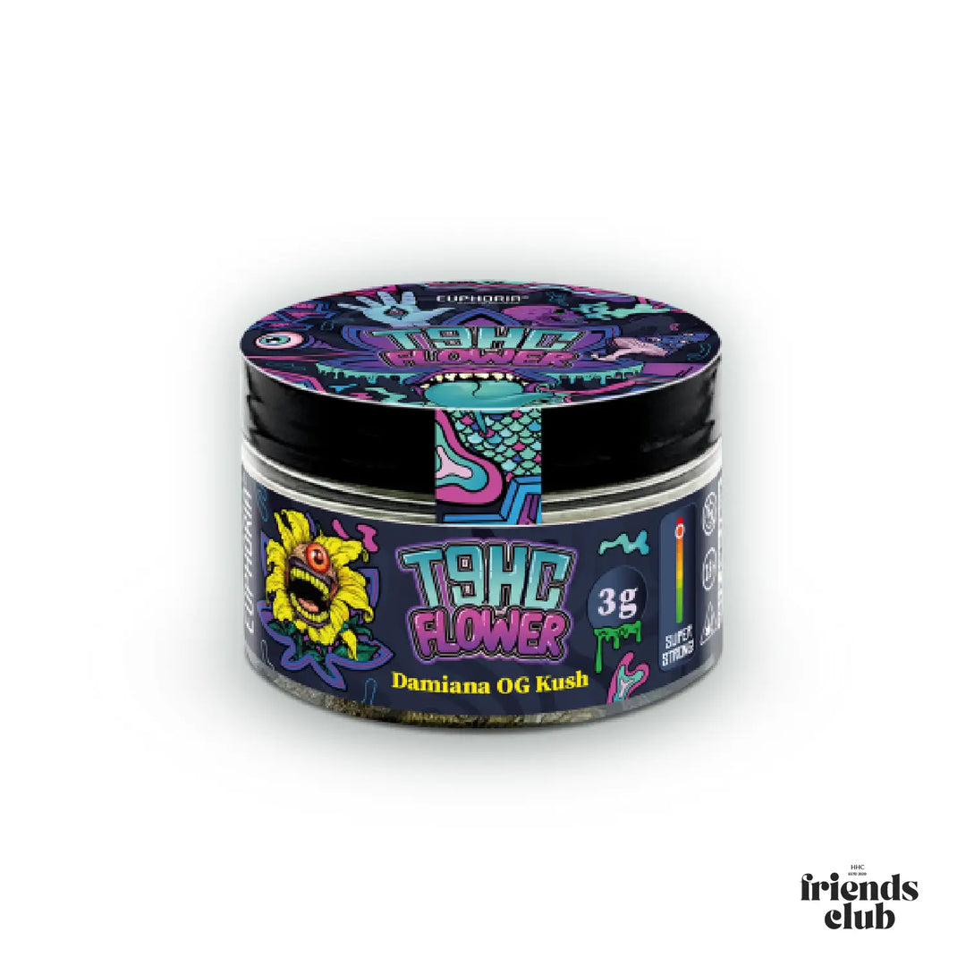 Amestec din cânepă T9HC – Damiana OG Kush (1 g)