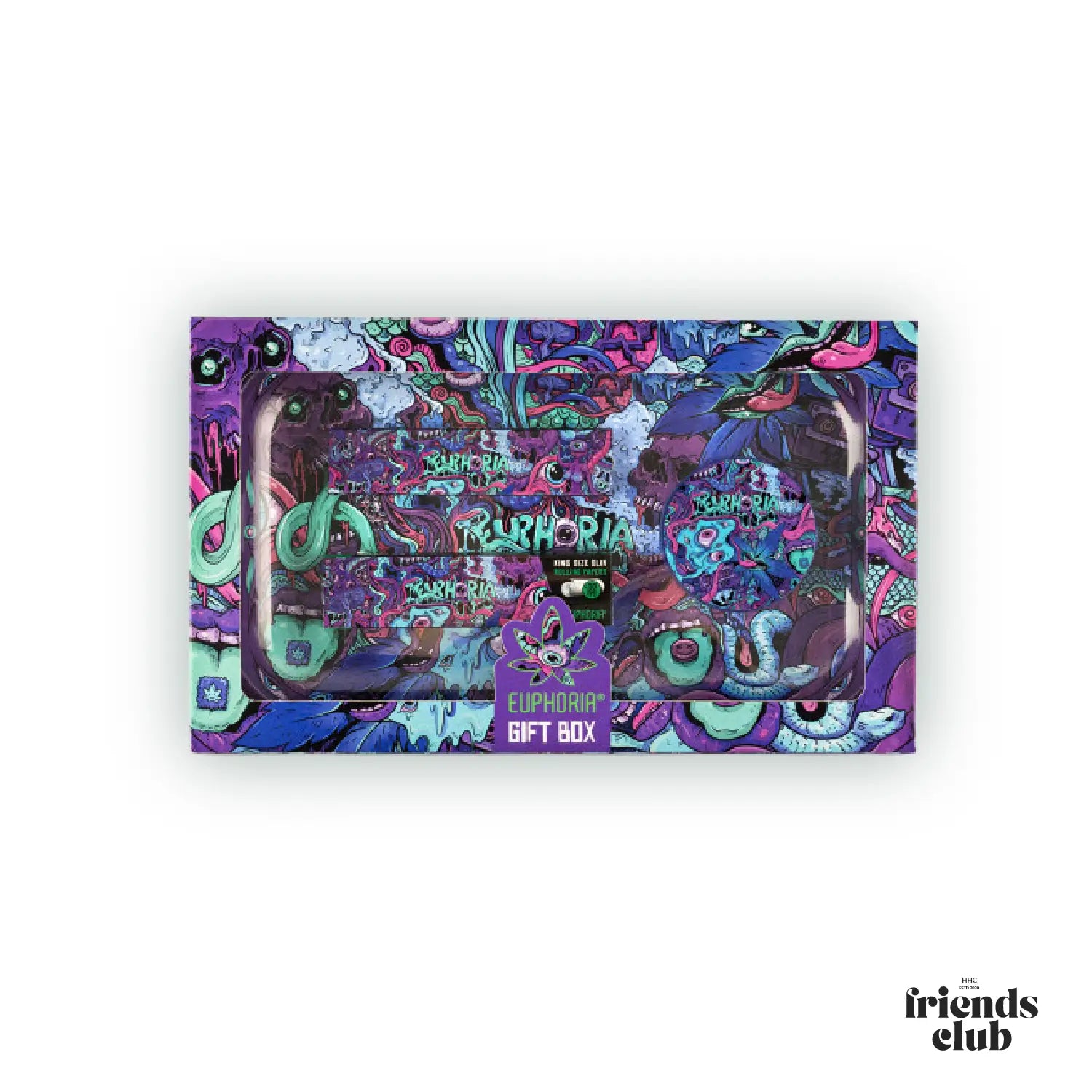 EUPHORIA Gift Box - Psychedelic (zestaw 5 szt.) Kompletny zestaw do skręcania