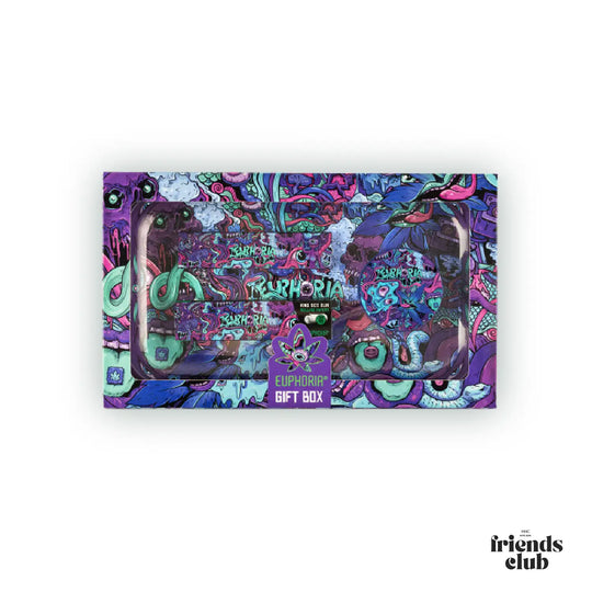 Cutie cadou EUPHORIA - Psychedelic (Set de 5 bucăți) Kit complet de rulat