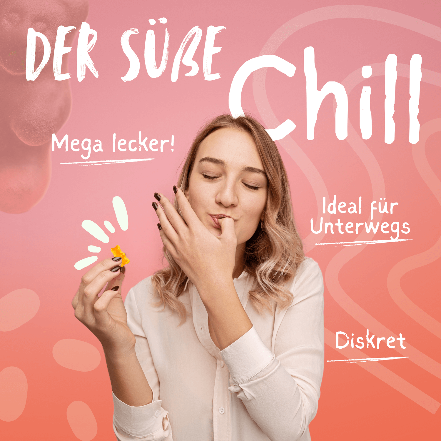 H4CBD Gummies - Black Grape-Smagro GmbH