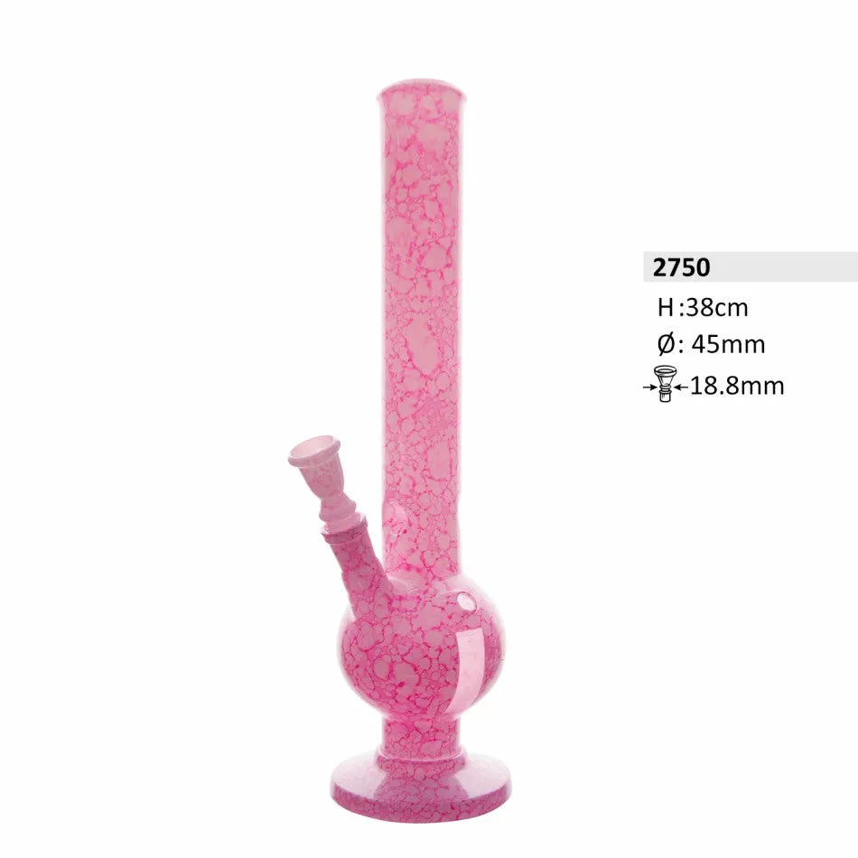 Glass bong "Rosa Stein" – 38 cm-Smagro GmbH