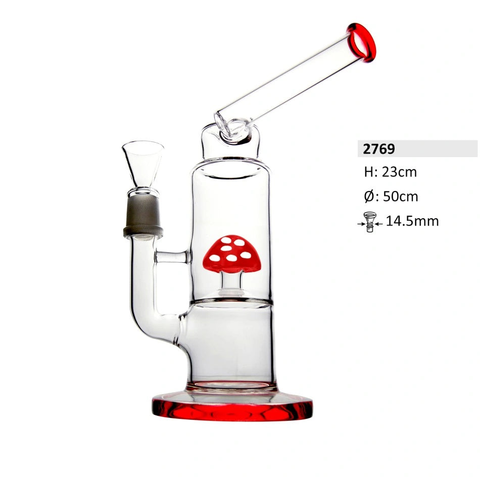 Glass bong with percolator | Height: 23cm Joint: 14.5mm Diameter: 50mm