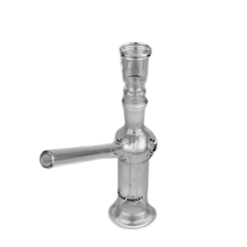 Bong din sticlă cu muștiuc lung – 15 cm