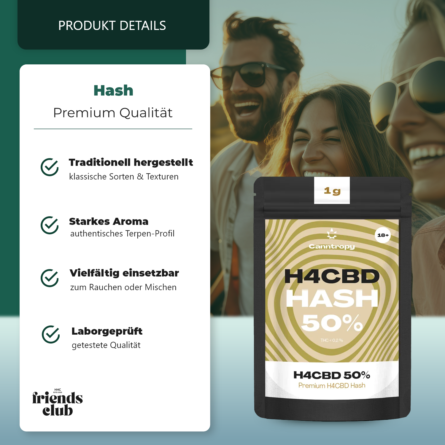H4CBD Hash 50% Canntropy-Smagro GmbH