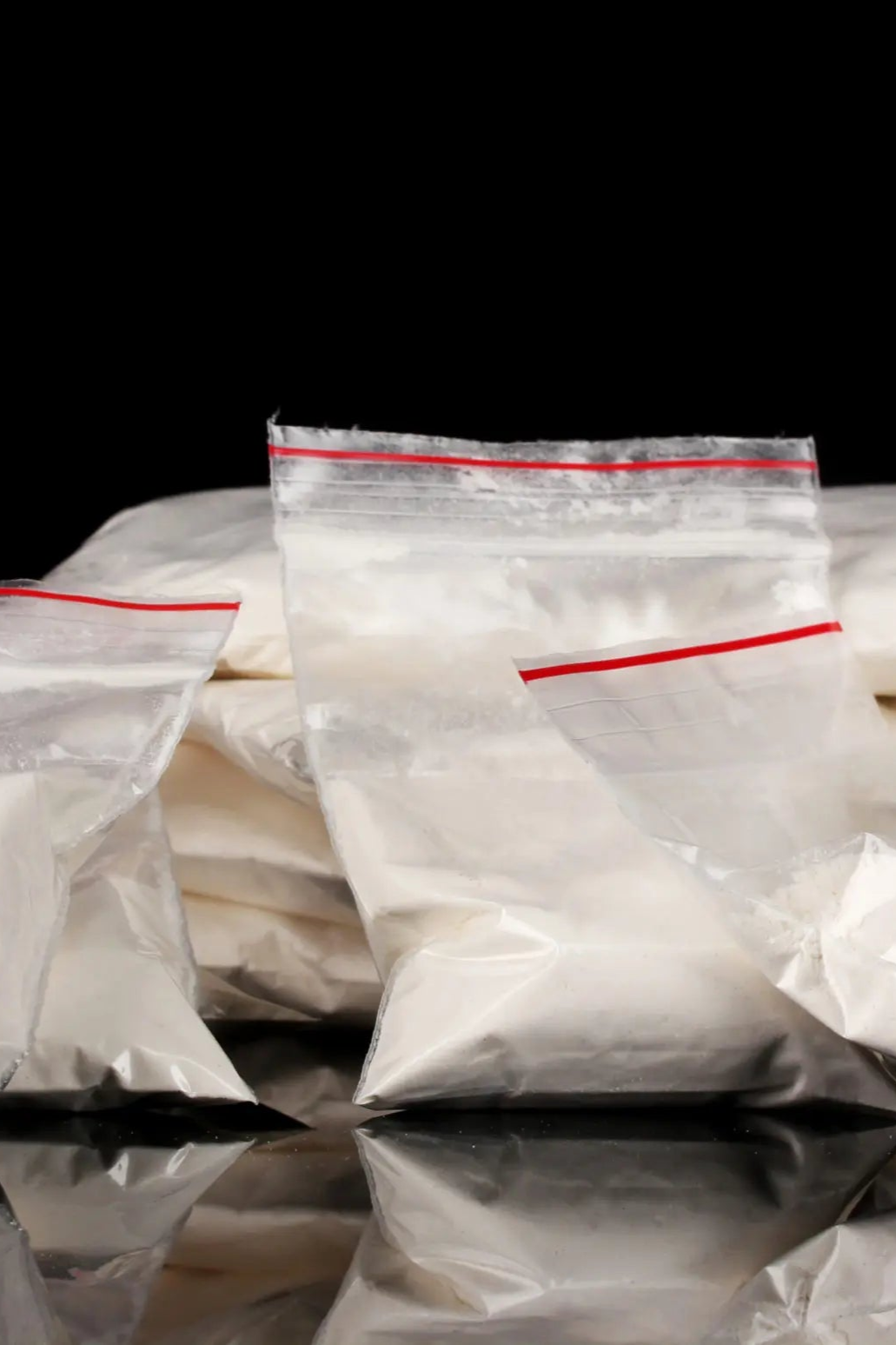 Cocaină ambalată în pungi