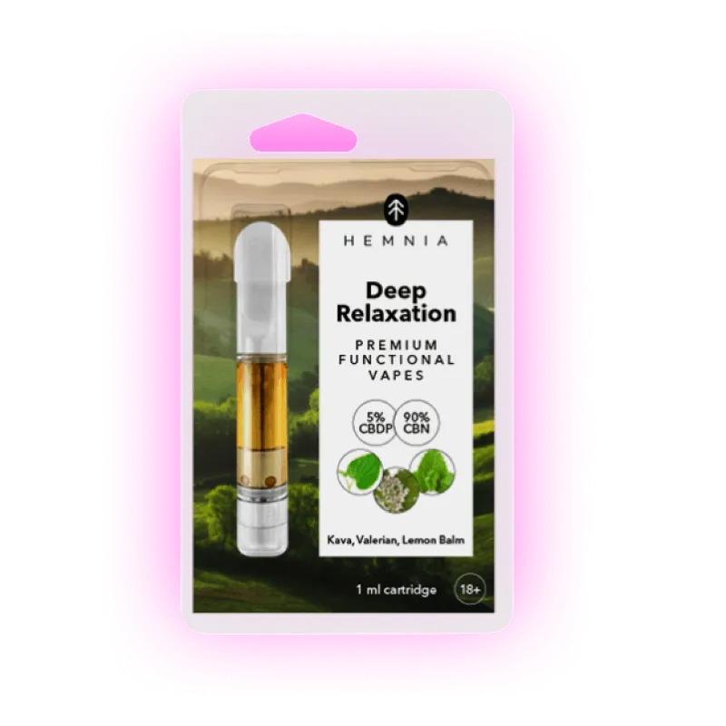 Cartridge with Kava & Valerian "Deep Relaxation"