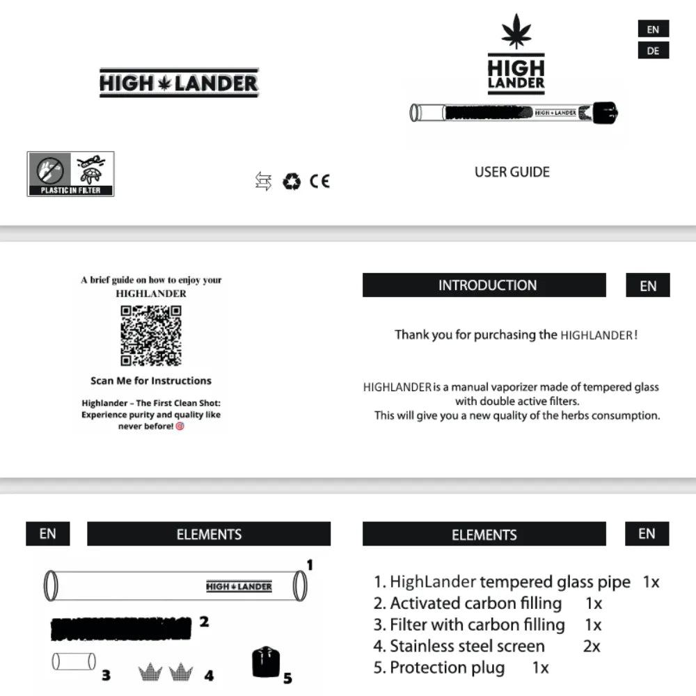 Vaporizator manual Highlander
