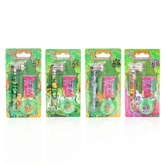 Set complet Bong din sticlă Gorilla 3 piese.