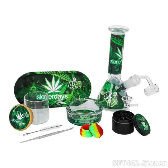 Set complet bong – Set complet de fumat 7 piese
