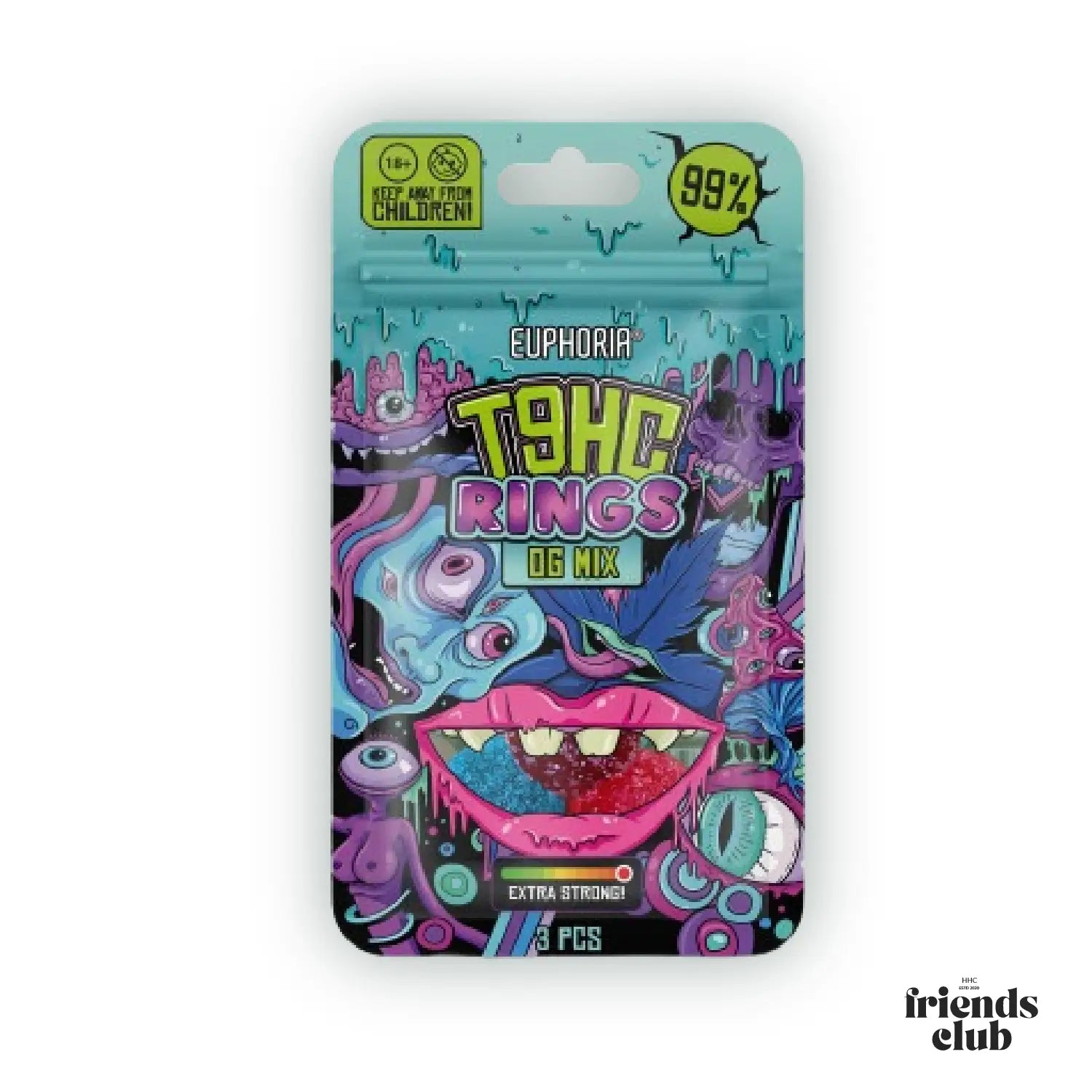 T9HC Aroma Gummies OG Mix 5pcs