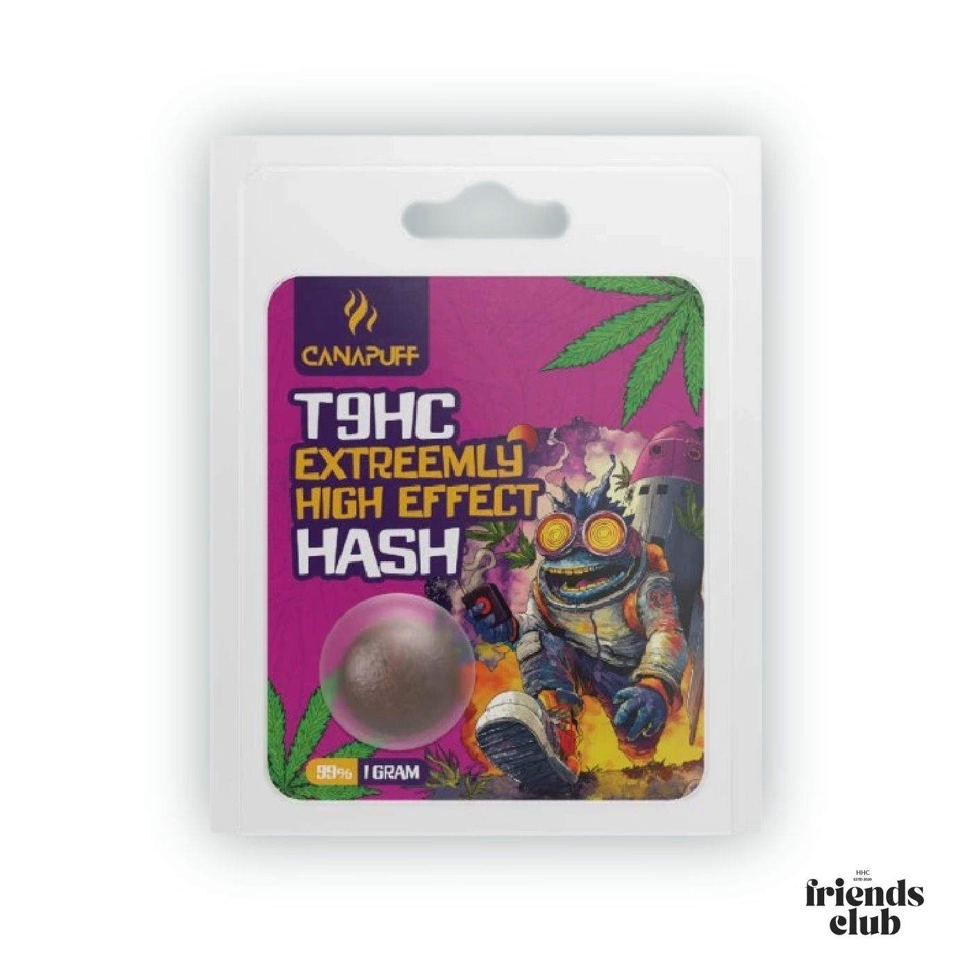 T9HC Hash Extreemly 99% 1g comprar online