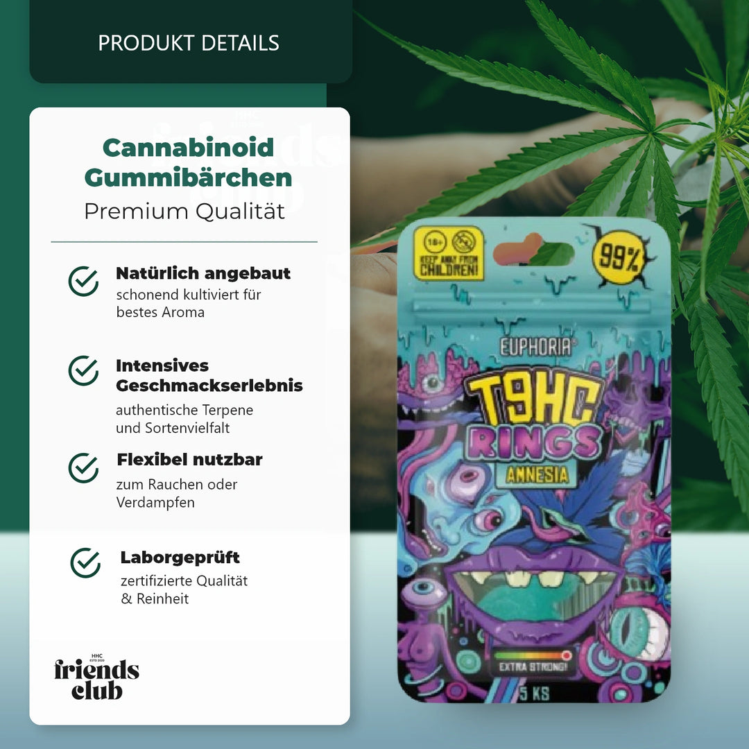 Gummies T9HC – Amnesia (5 bucăți)