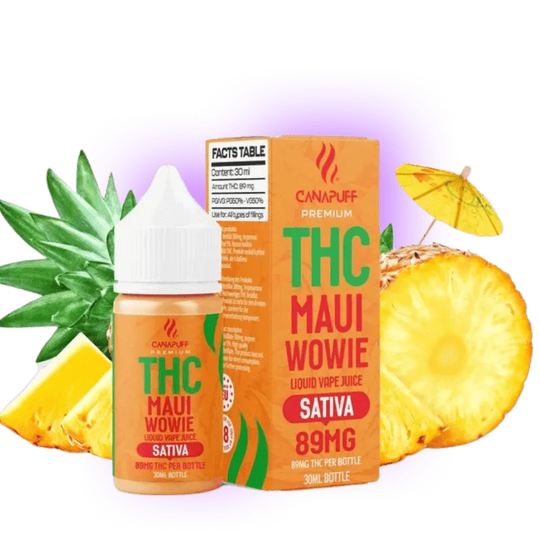 THC Liquid Maui Wowie 89mg 30ml
