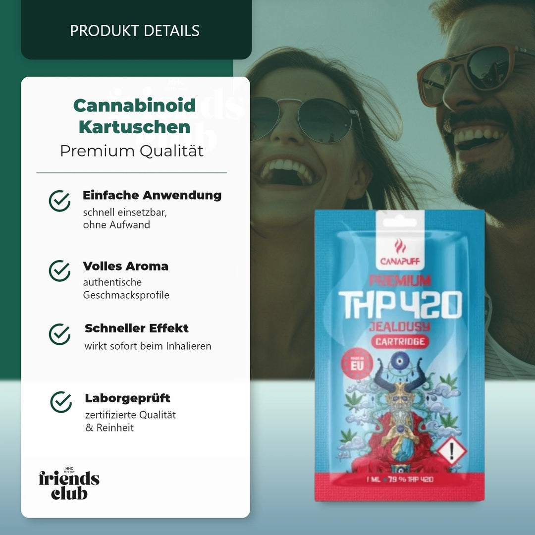 Cartuș THP420 Jealousy 79% 1ml - Smagro GmbH