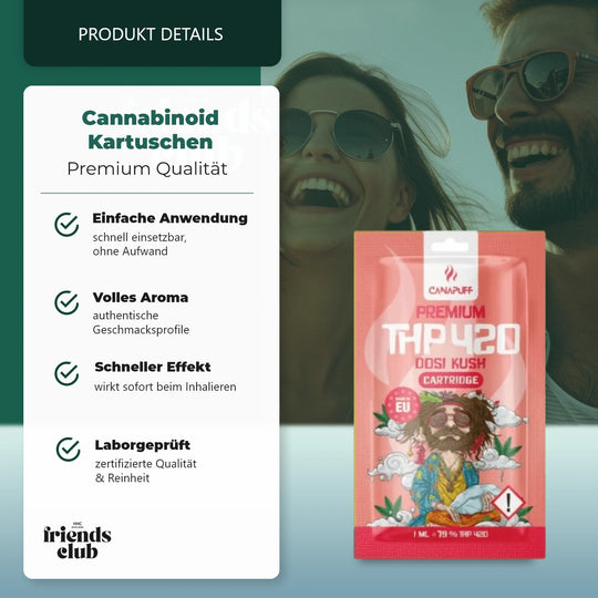 Cartuș THP420 Dosi Kush 79% 1ml - Smagro GmbH