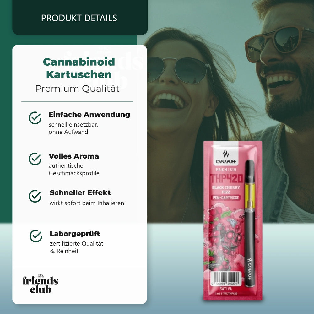 THP420 Pen+Cartuș Black Cherry Fizz 79%-Smagro GmbH