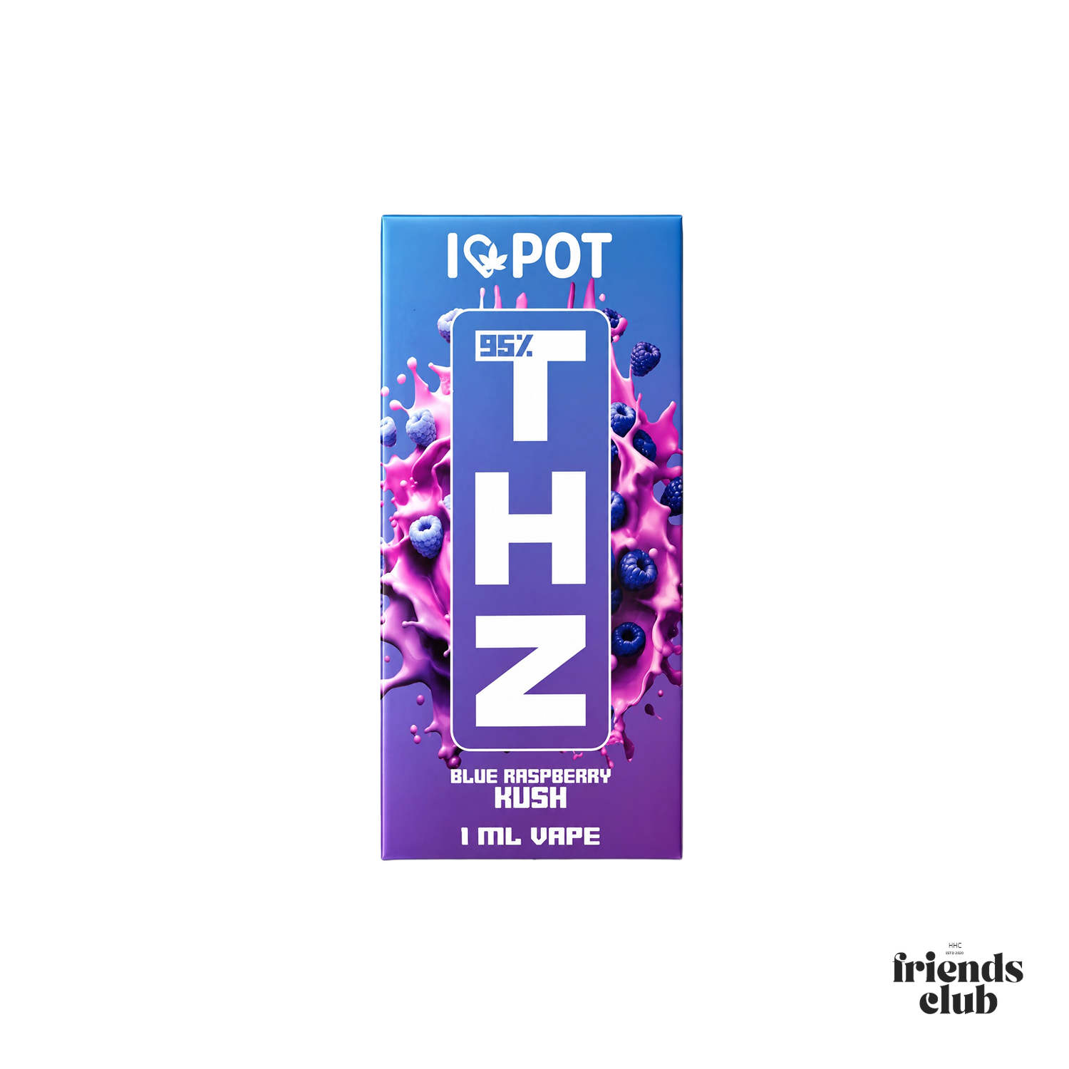 THZ Vape Blue Raspberry Kush 1ml
