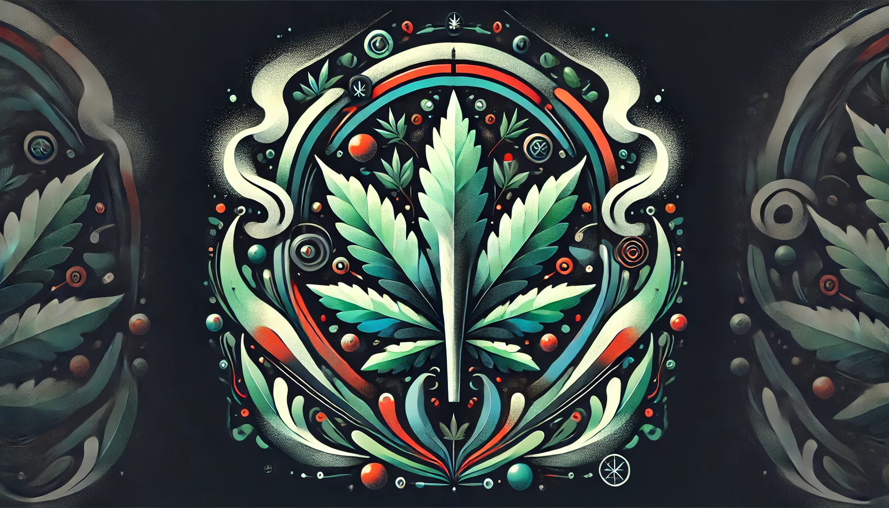 Miniatură Langlich Weed 6 cu model colorat.