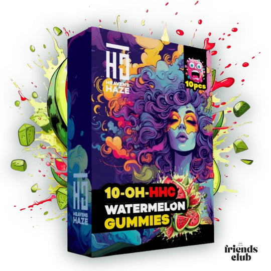 Gummies 10-OH Pepene verde 10 bucăți - hhcfriends