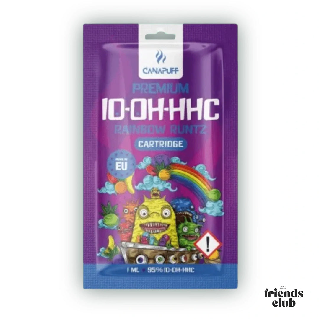 Cartuș 10-OH Rainbow Runtz 95% 1ml - hhcfriends