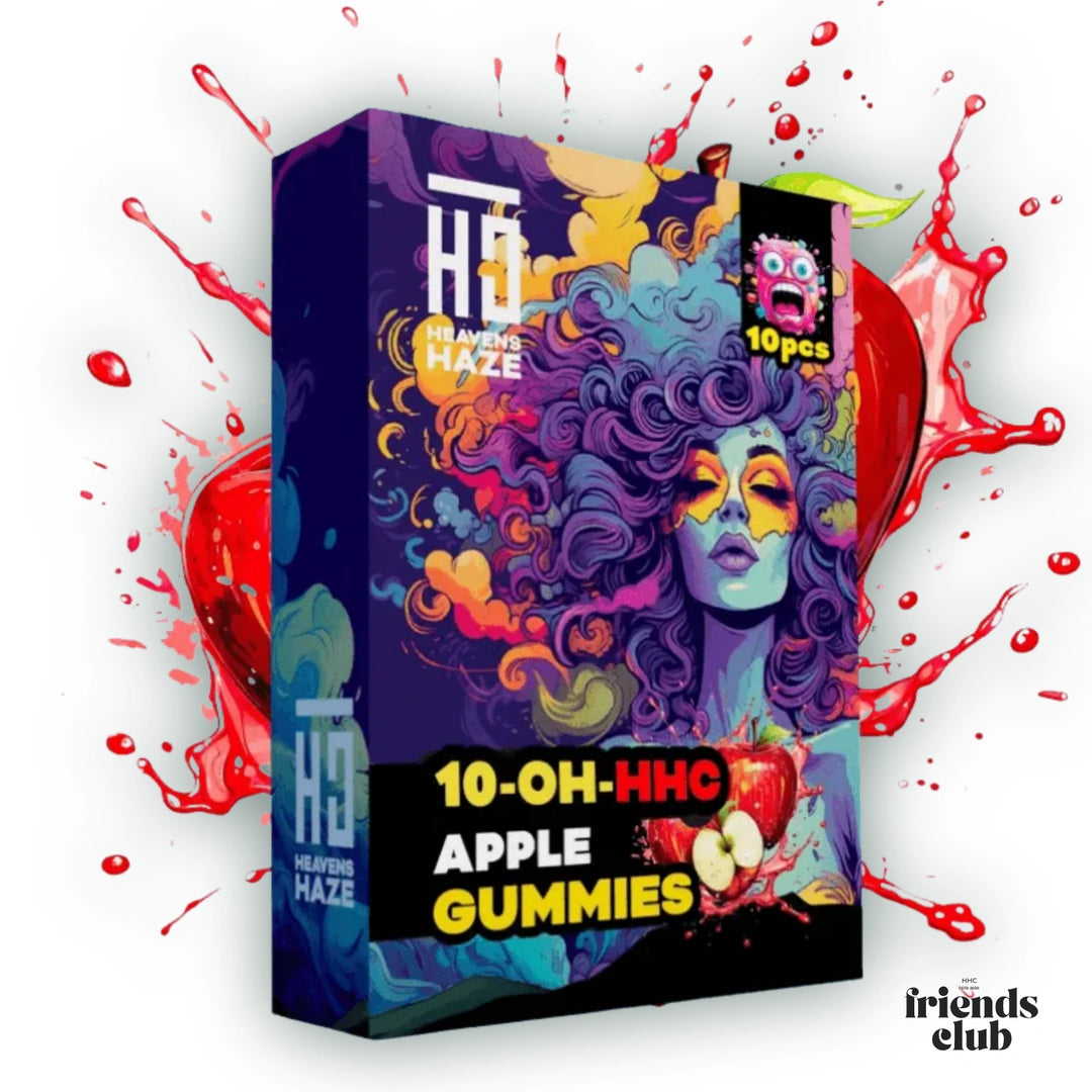Gummies 10-OH Măr 10 bucăți - hhcfriends