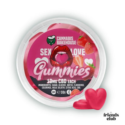 GOMINOLAS CBD SEXO/AMOR - FRESA (30G)